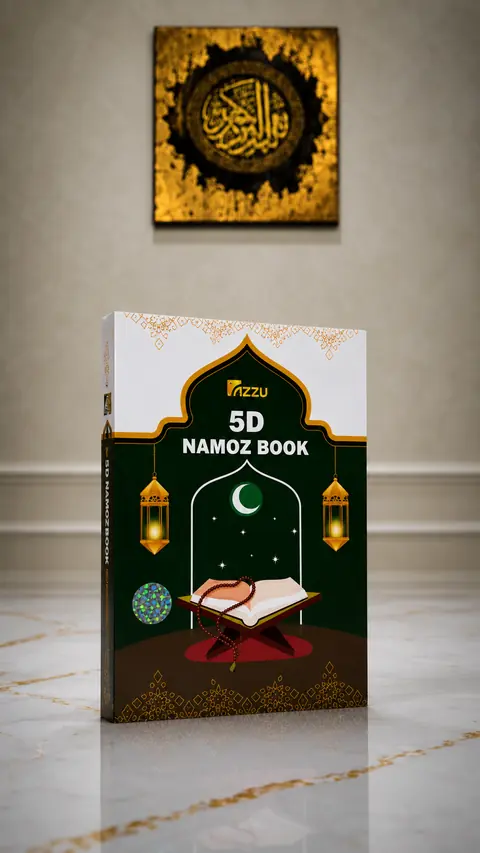 Namoz o‘rgatuvchi 5D kitob, animatsion ilovali